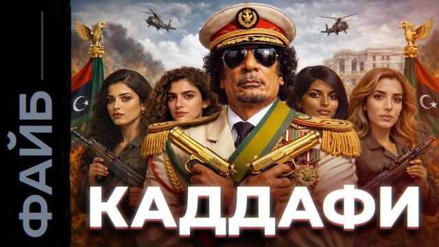КАДДАФИ. Золото, женщины и трагедия диктатора-суперзвезды | ФАЙБ