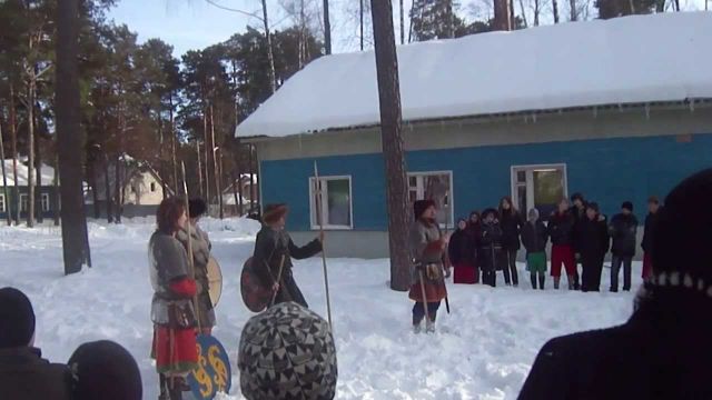 Отрывок выступления в красноборской школе