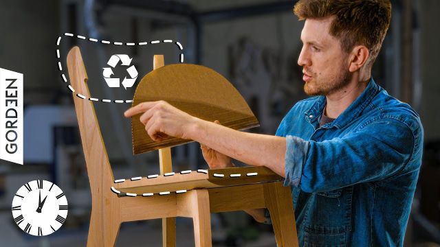 Я СДЕЛАЛ СТУЛЬЯ и СТОЛ из вашего мусора! (I)