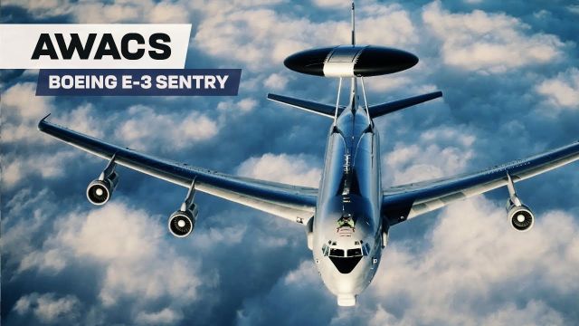 Boeing E-3 Sentry — тот самый летающий радар AWACS