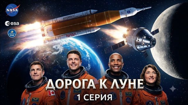 Дорога на Луну \ Moonbound Episode 1 (Миссия Артемида II)