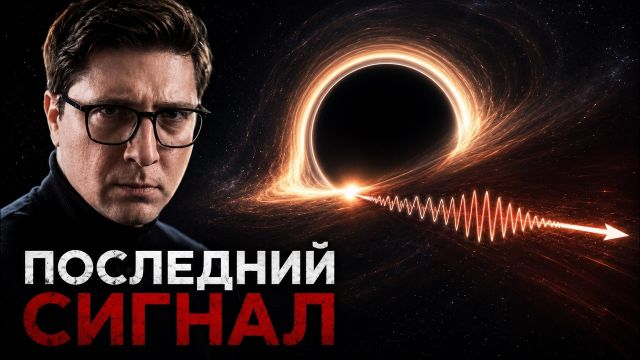 Первый сигнал от горизонта чёрной дыры | Пушка Космос