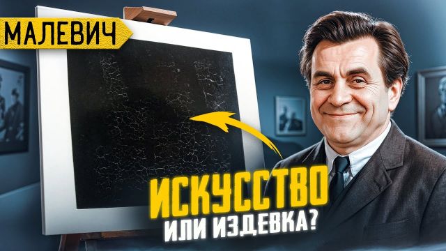 В чём смысл чёрного квадрата? | Разбор главных картин Малевича