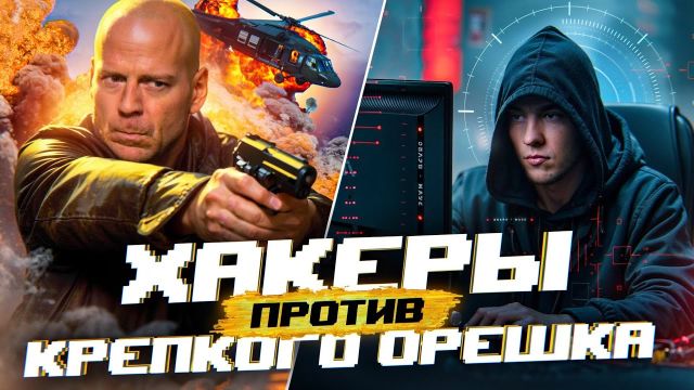 Взрывные вирусы и SMS-бомберы | Разбираем хакерские кадры из «Крепкого орешка», «Кто я» и «Сцены»