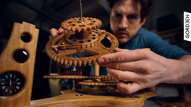 Заработают ли ЧАСЫ ИЗ ДЕРЕВА?  DIY маятниковые часы